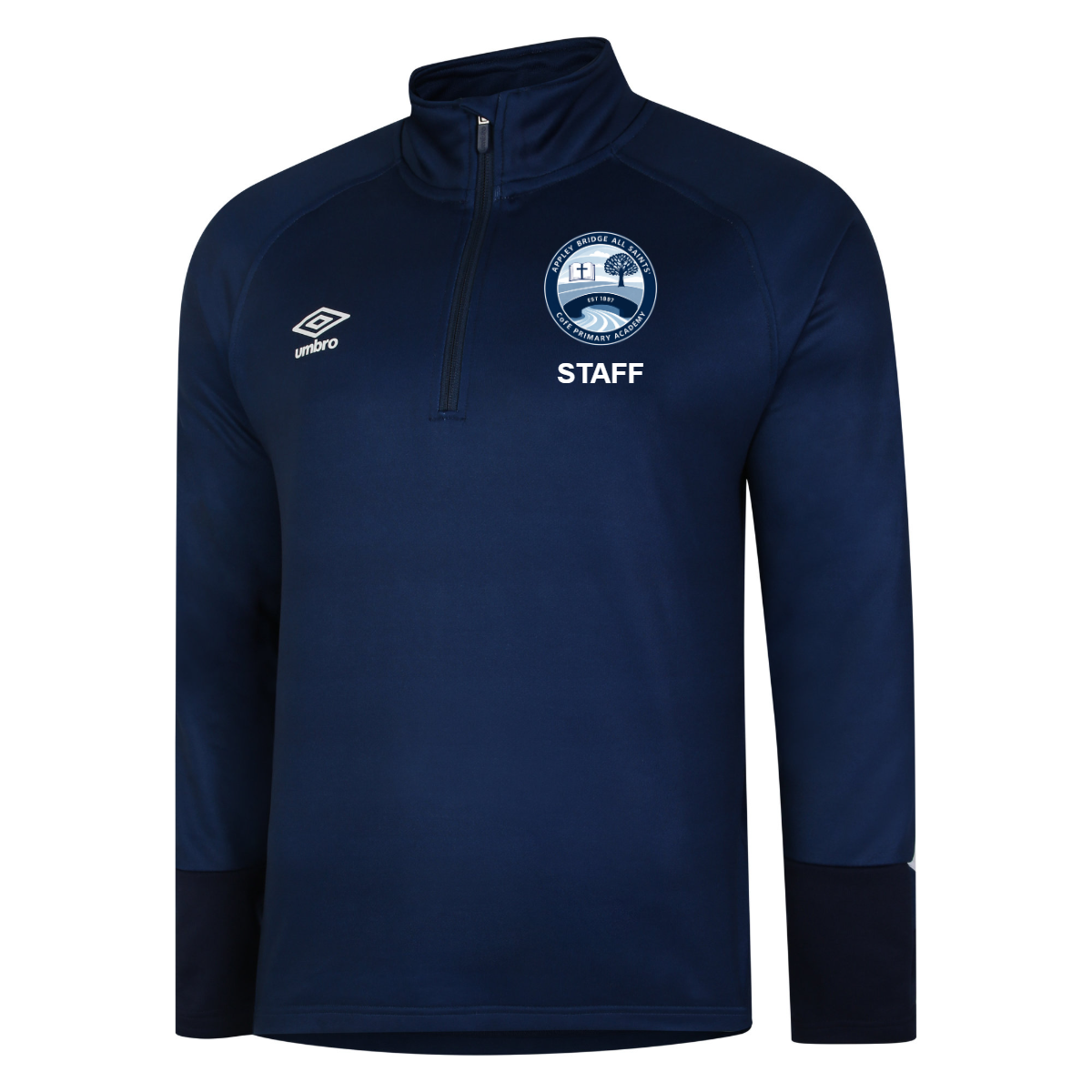 Total Training 1/4 Zip Navy centre