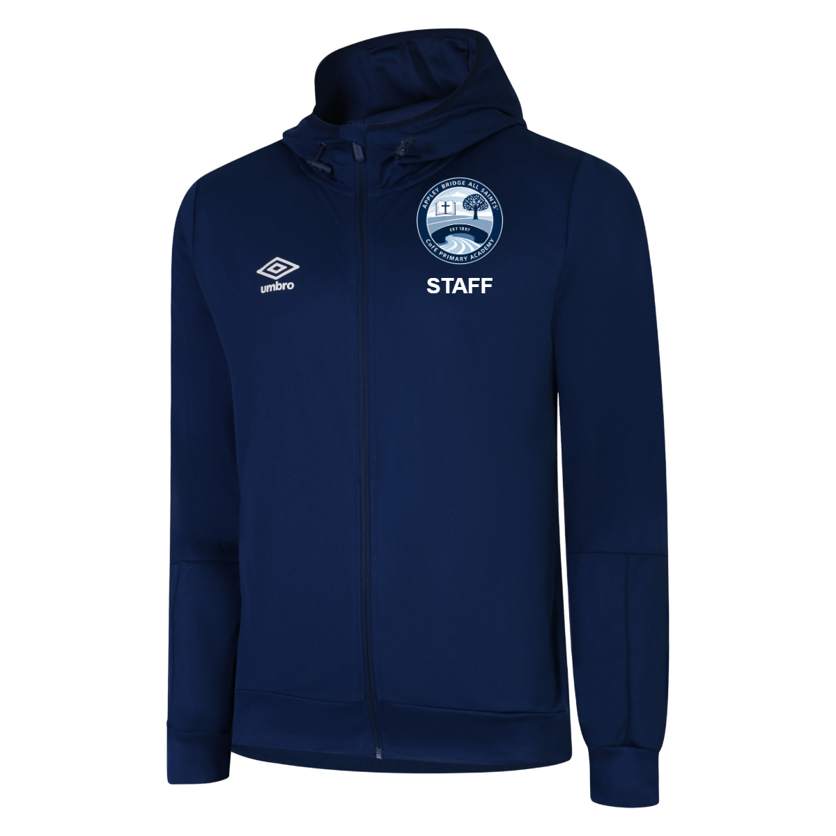 Knitted Hoody Navy centre