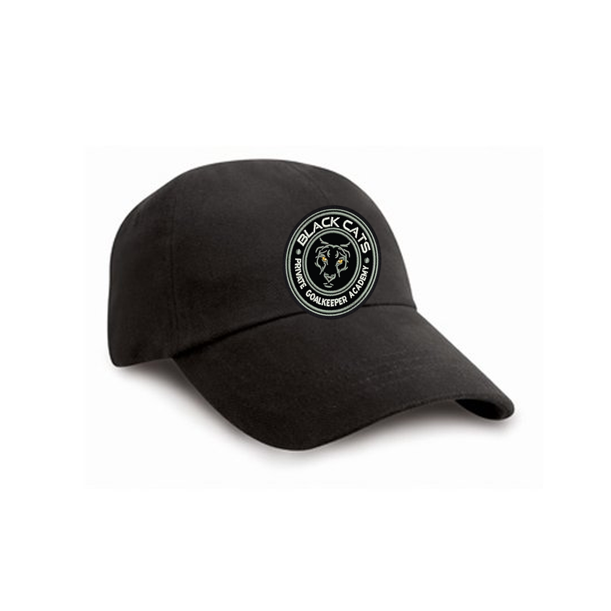 Black Cats Goalkeeper Academy Cap in Black with embroidered club badge