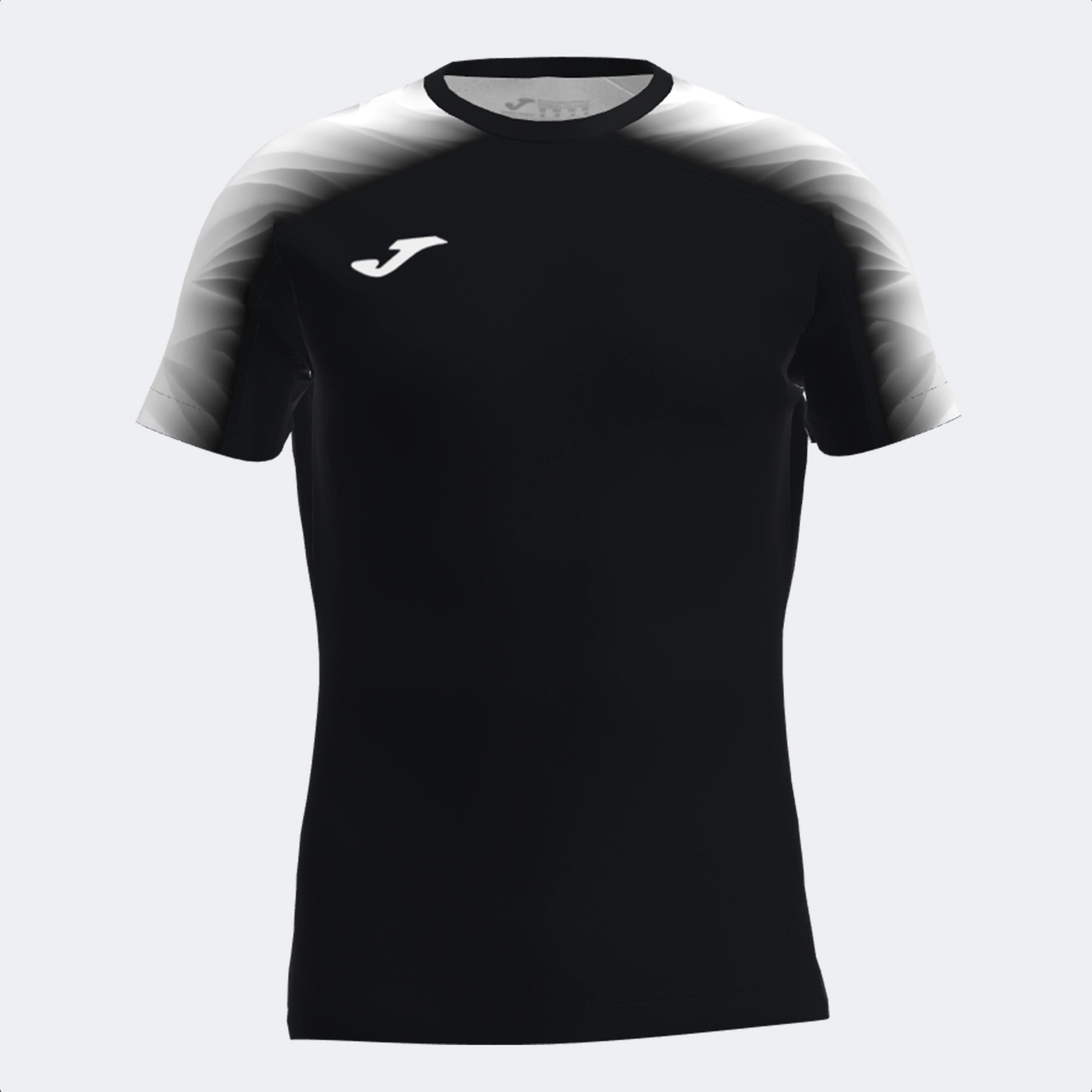 Joma Elite Xi Short Sleeve T-Shirt Black White