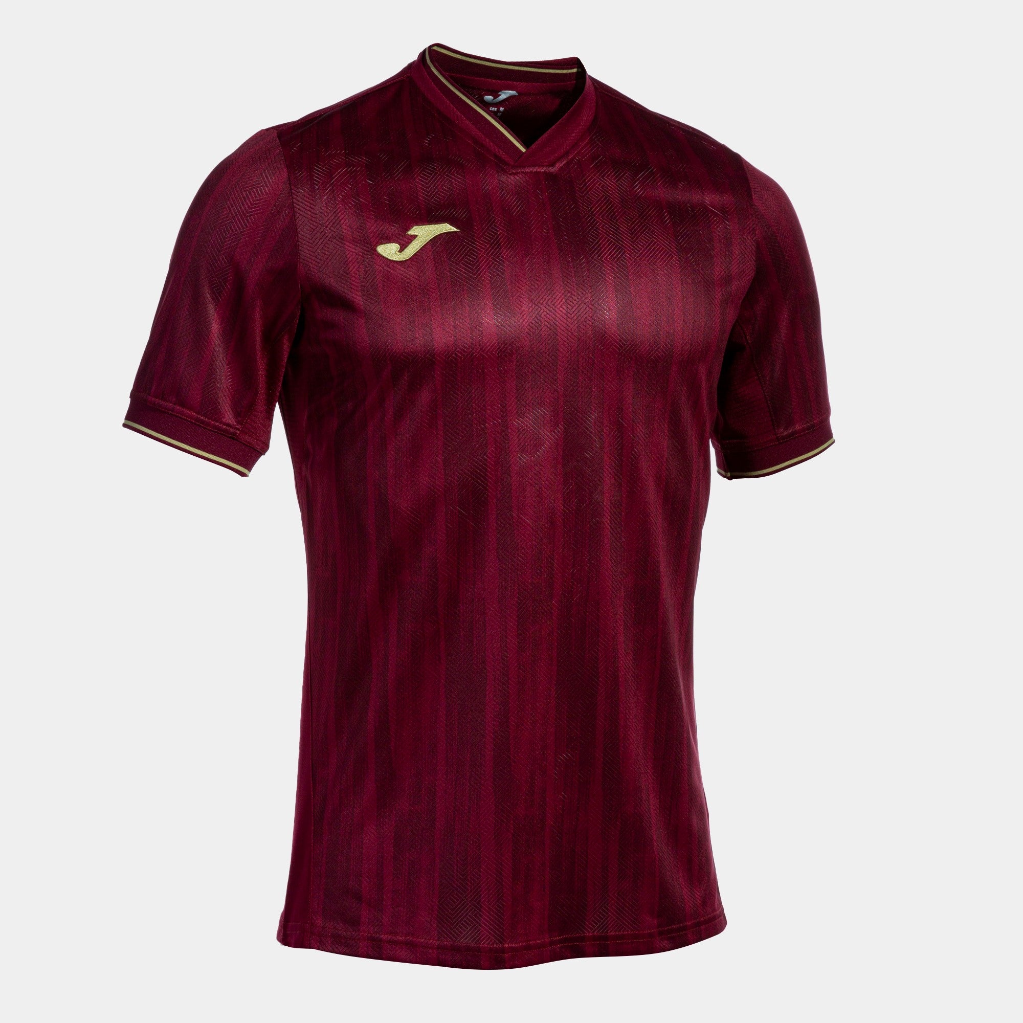 Joma Gold Vi Short Sleeve T-Shirt Burgundy Gold