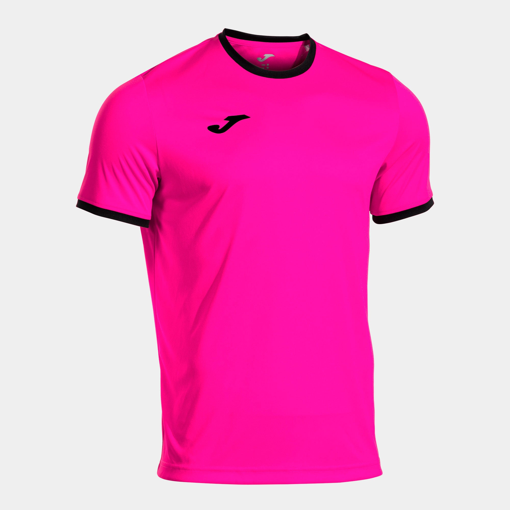 COMBI PREMIUM SHORT SLEEVE T-SHIRT FLUOR PINK BLACK - Joma CAMISETA - Lancashire Teamwear