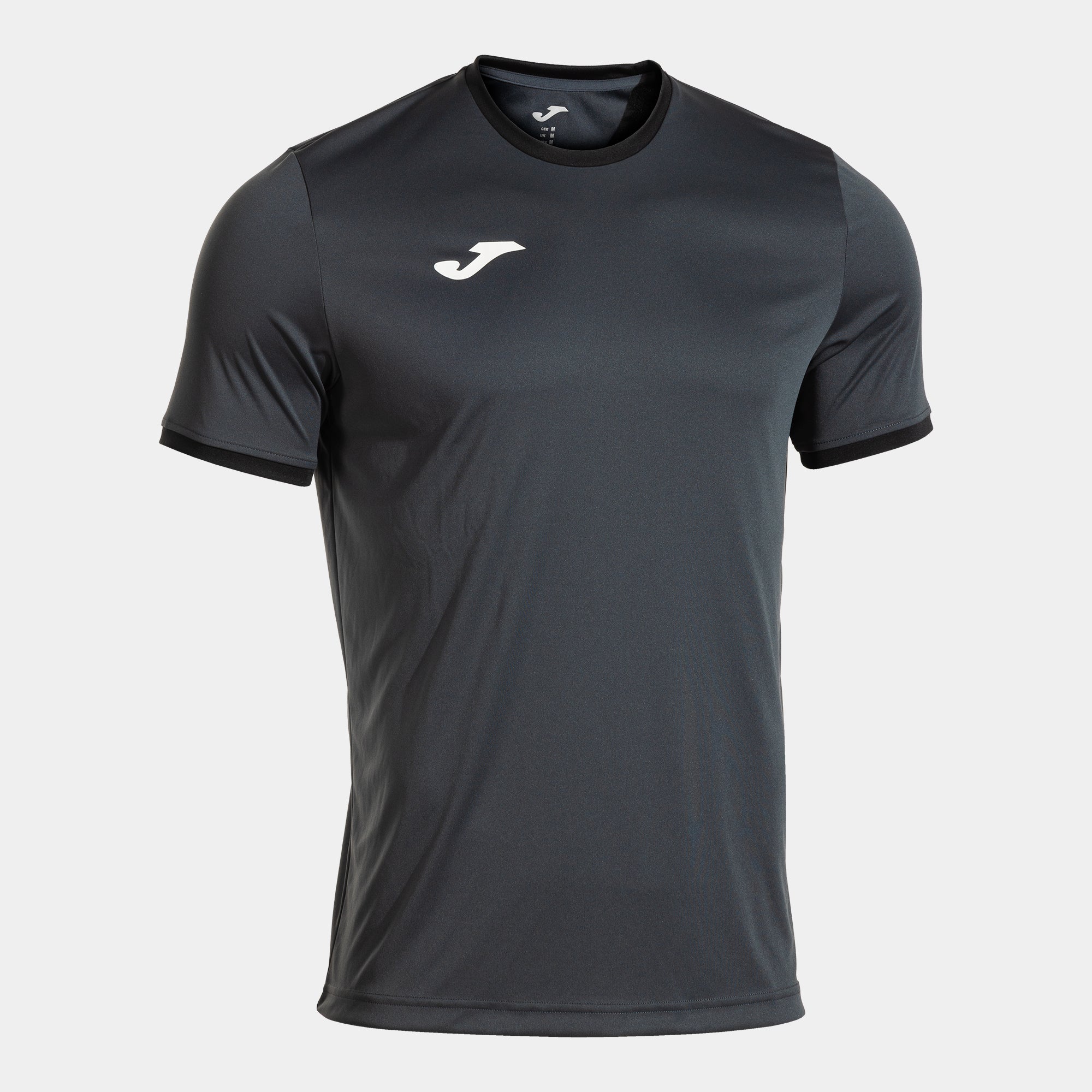 COMBI PREMIUM SHORT SLEEVE T-SHIRT DARK GRAY BLACK - Joma CAMISETA - Lancashire Teamwear
