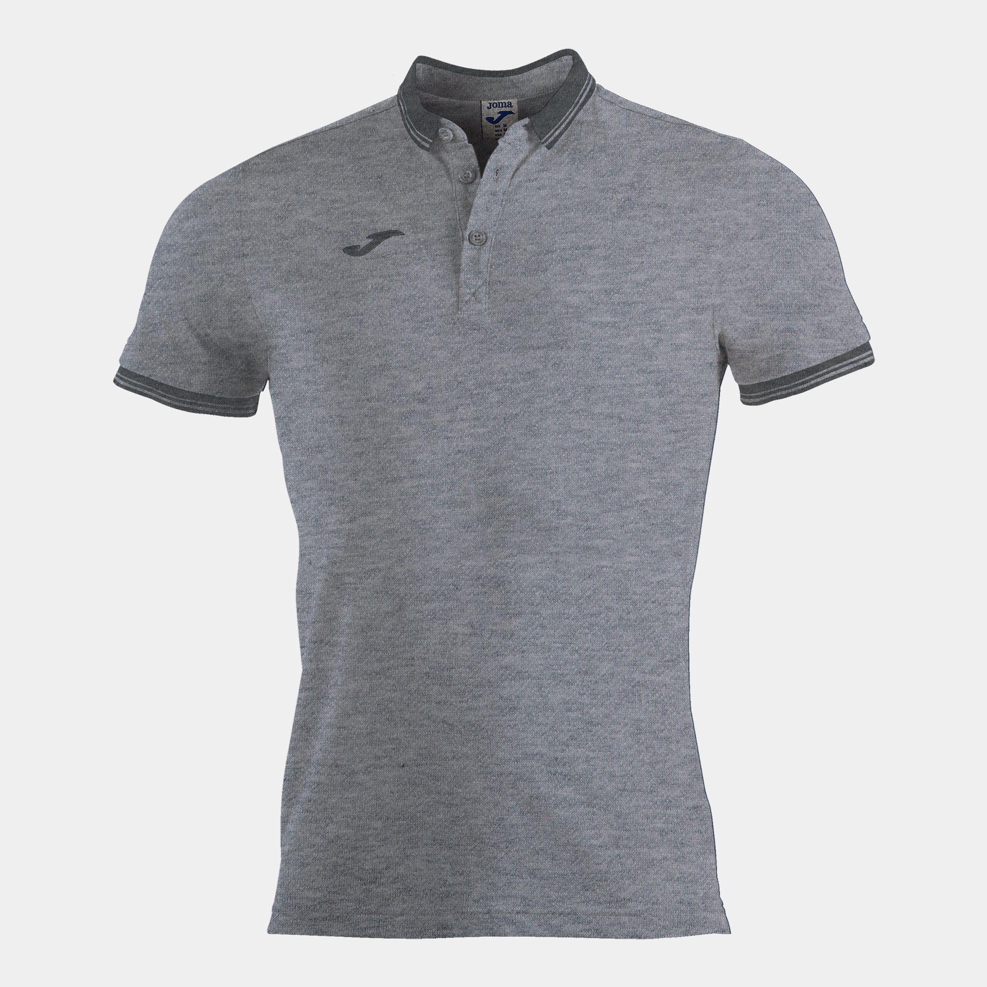 Joma S/S Polo Shirt Bali Ii Grey