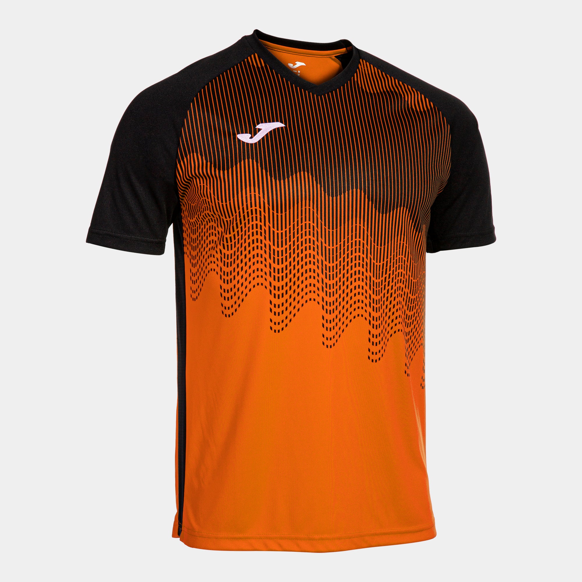 Joma Tiger Vi Short Sleeve T-Shirt Orange Black