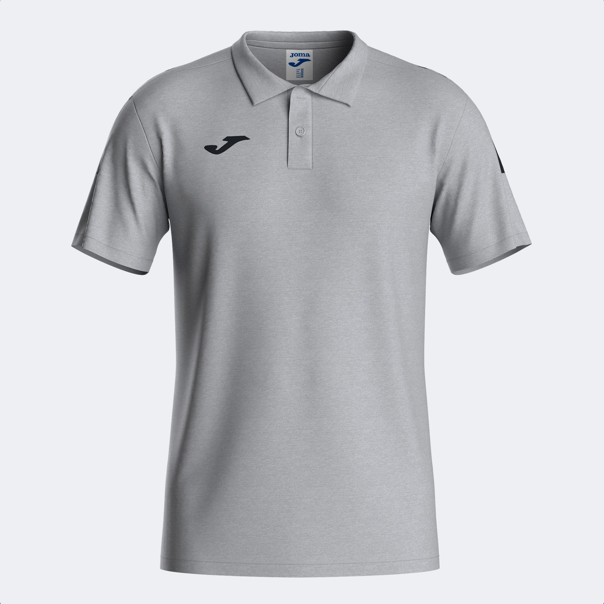 Joma Olimpiada Short Sleeve Polo Melange Gray
