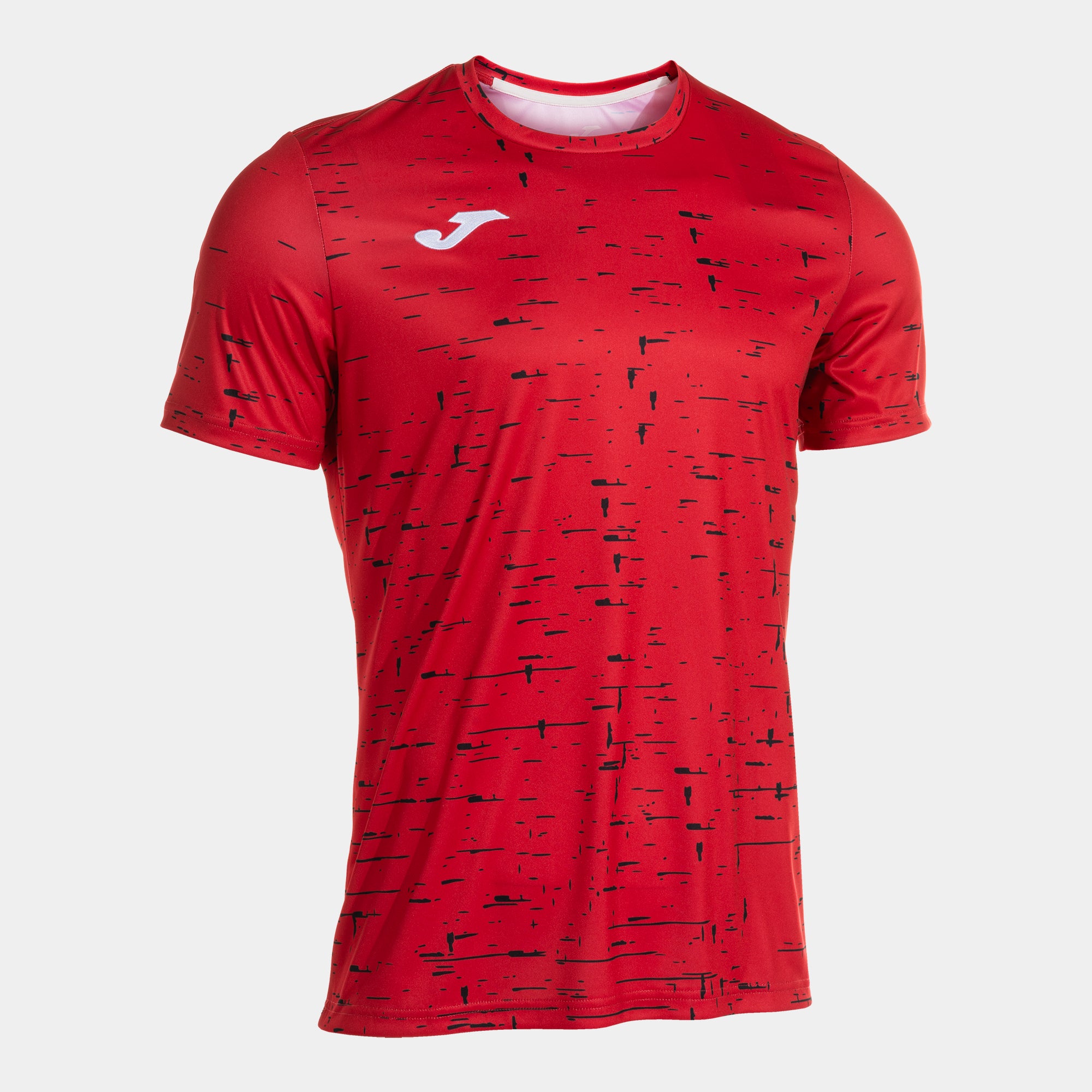 Joma Performance Short Sleeve T-Shirt Red Black