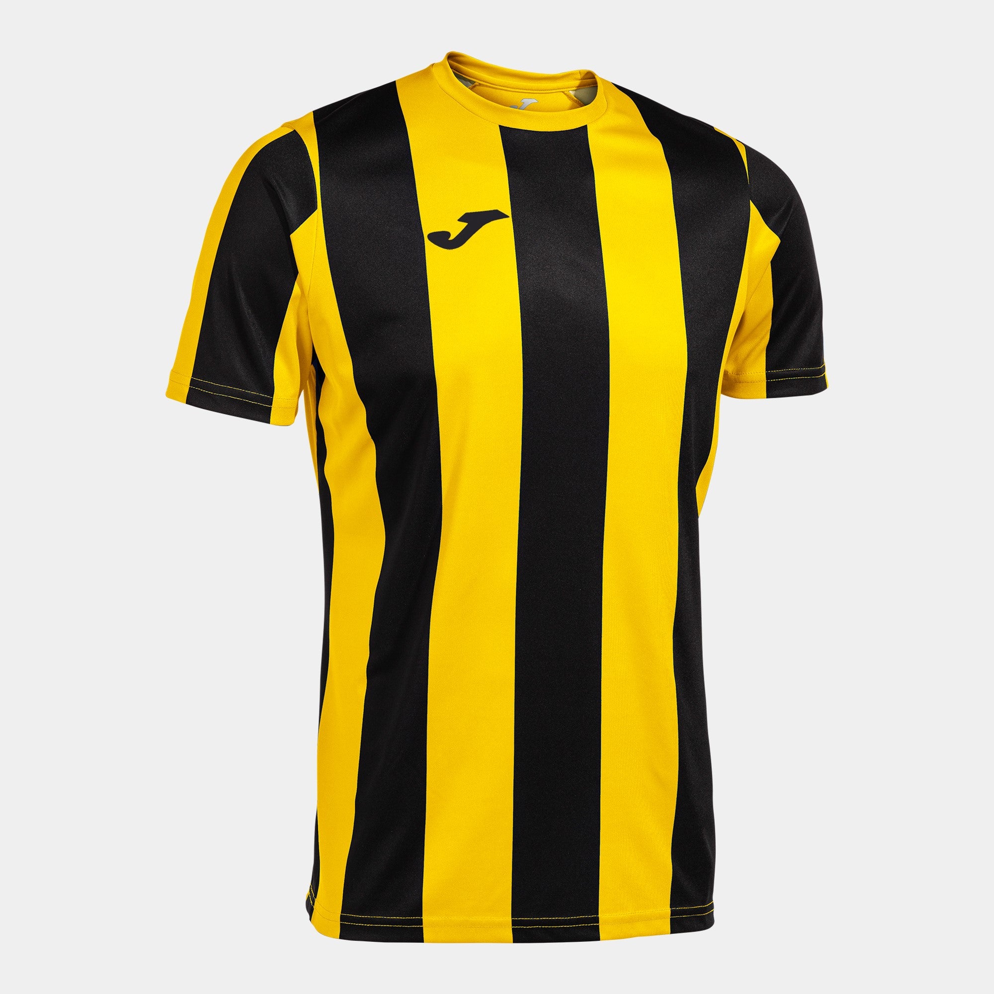 Joma Inter Iii Short Sleeve T-Shirt Yellow Black
