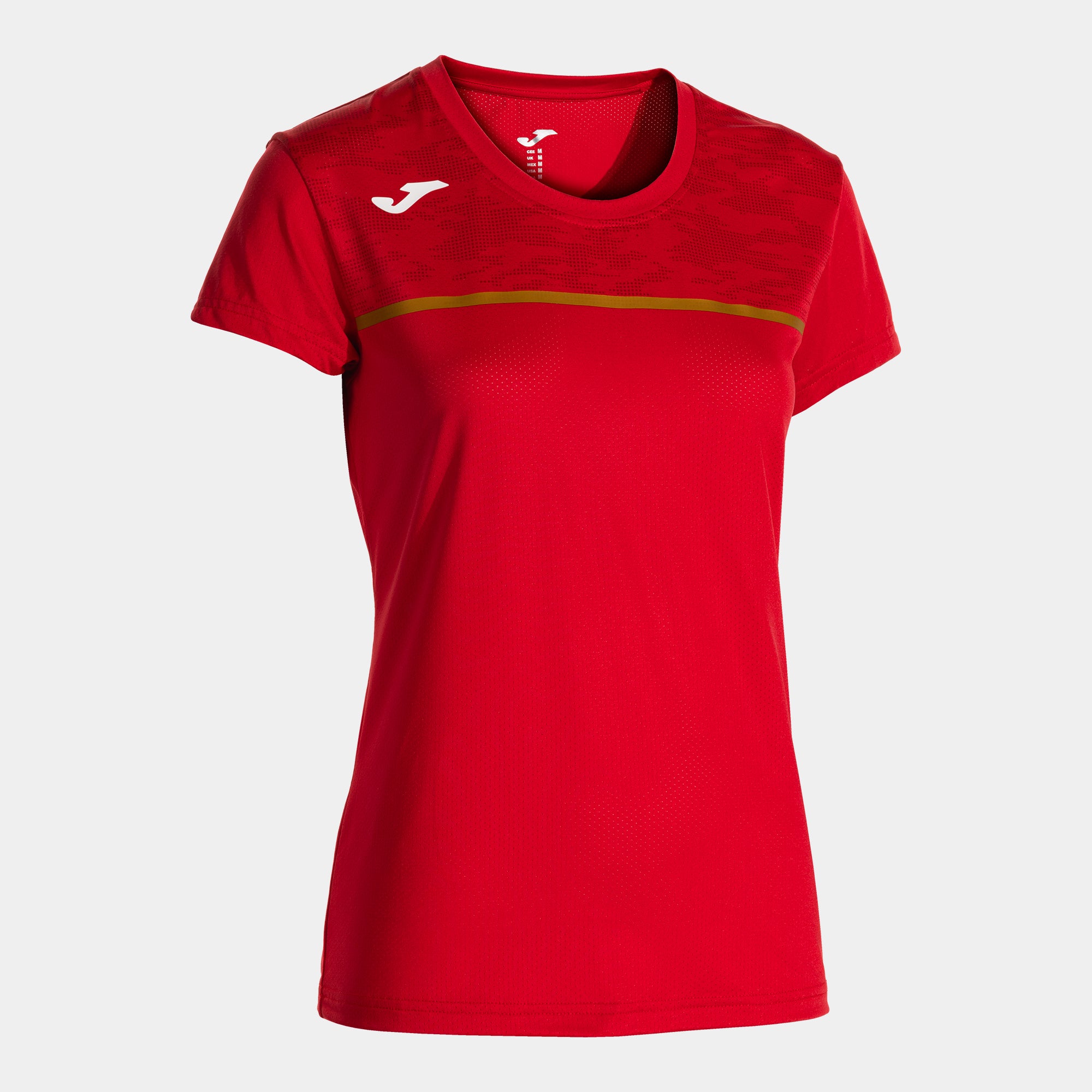 Joma Record Iii Short Sleeve T-Shirt Red