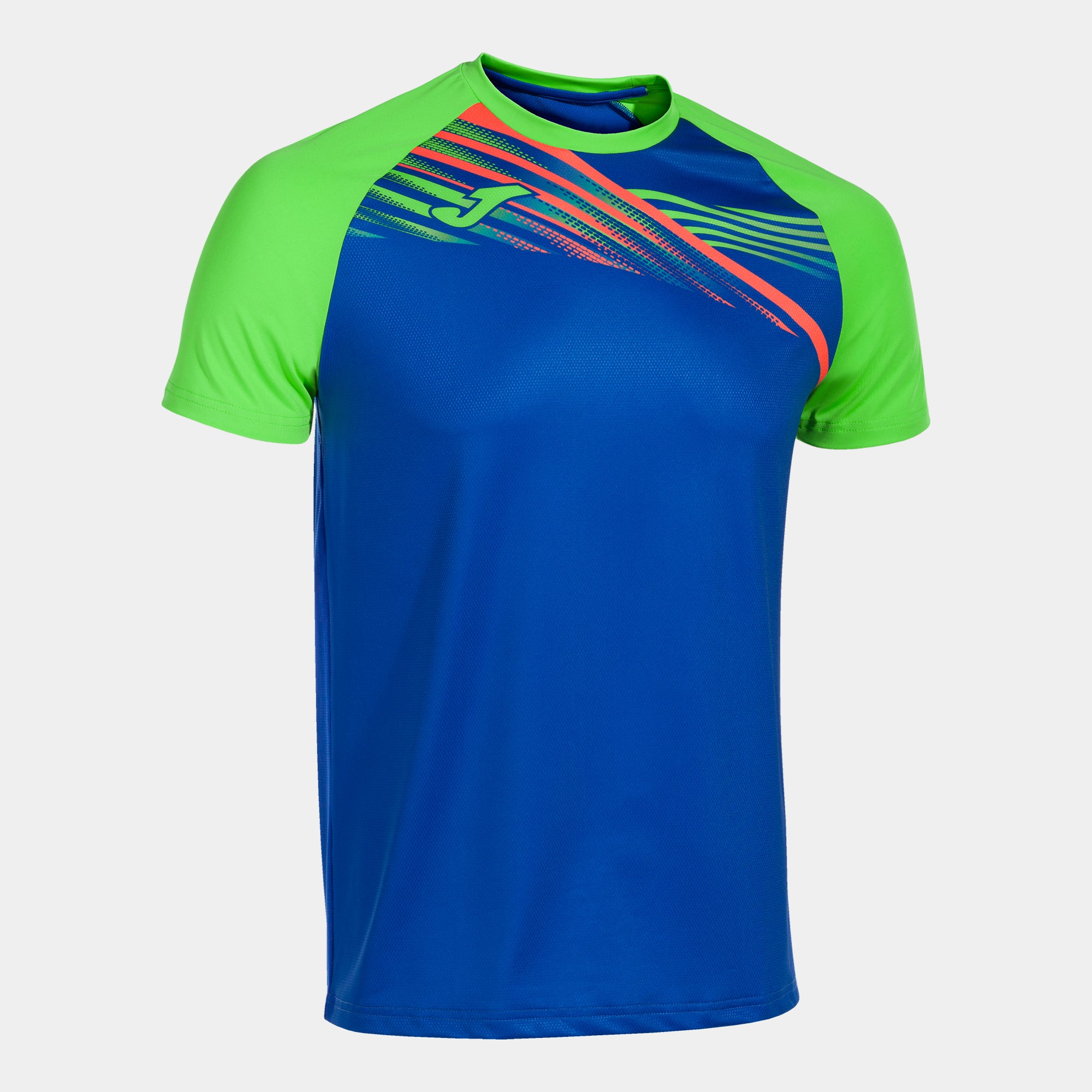 Joma Elite X Short Sleeve T-Shirt Royal Fluor Green