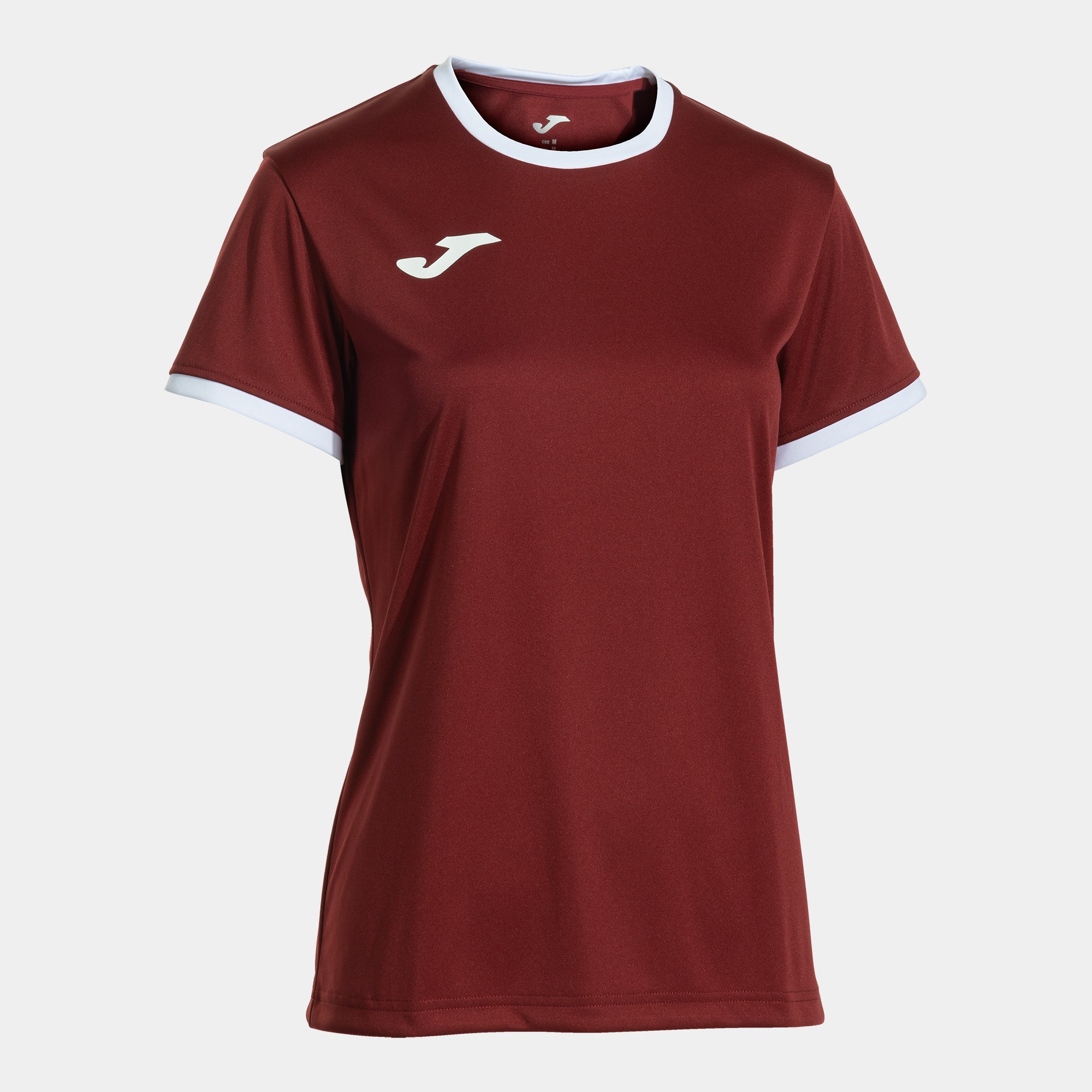 COMBI PREMIUM SHORT SLEEVE T-SHIRT BURGUNDY WHITE - Joma CAMISETA - Lancashire Teamwear