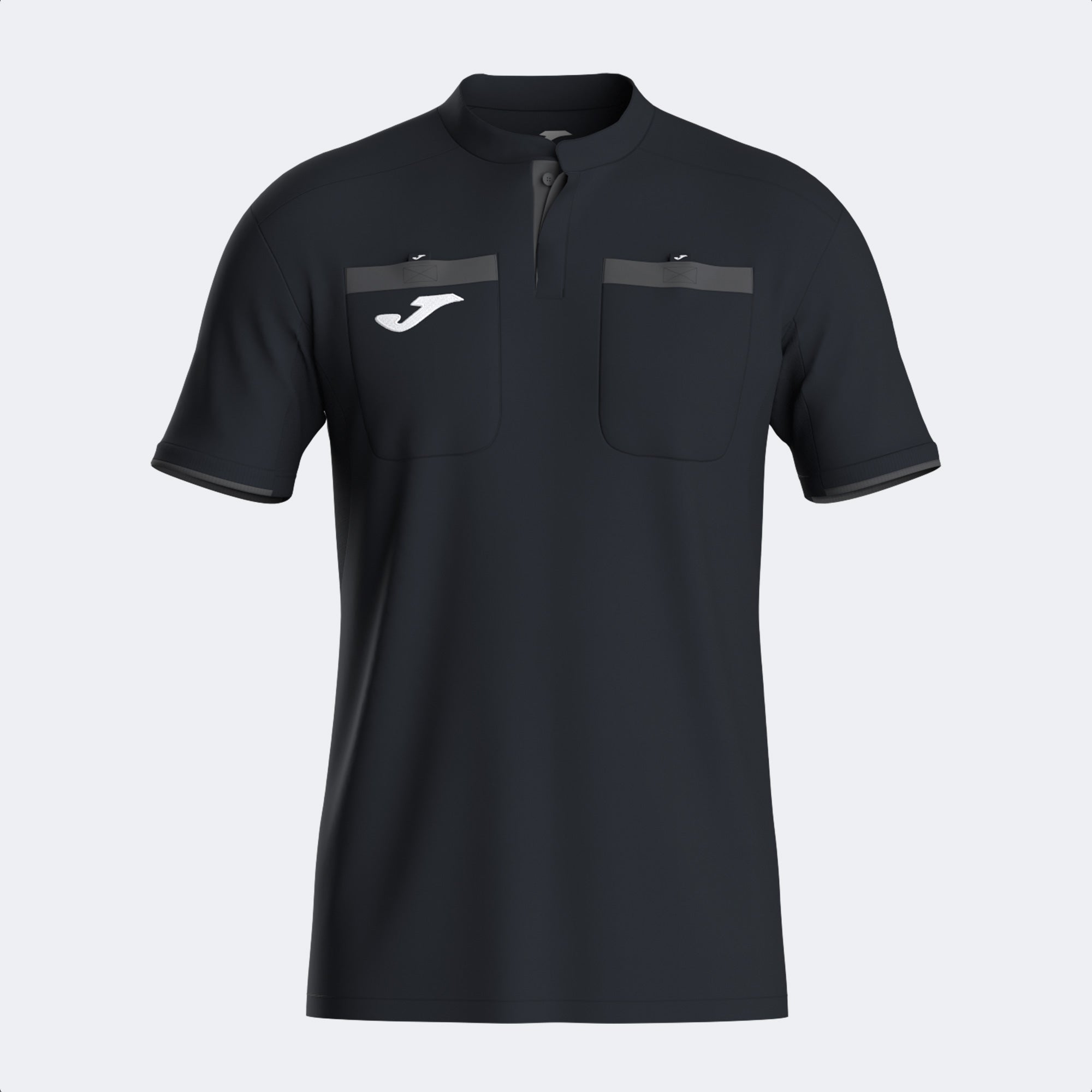 Joma Referee Short Sleeve T-Shirt Black Anthracite
