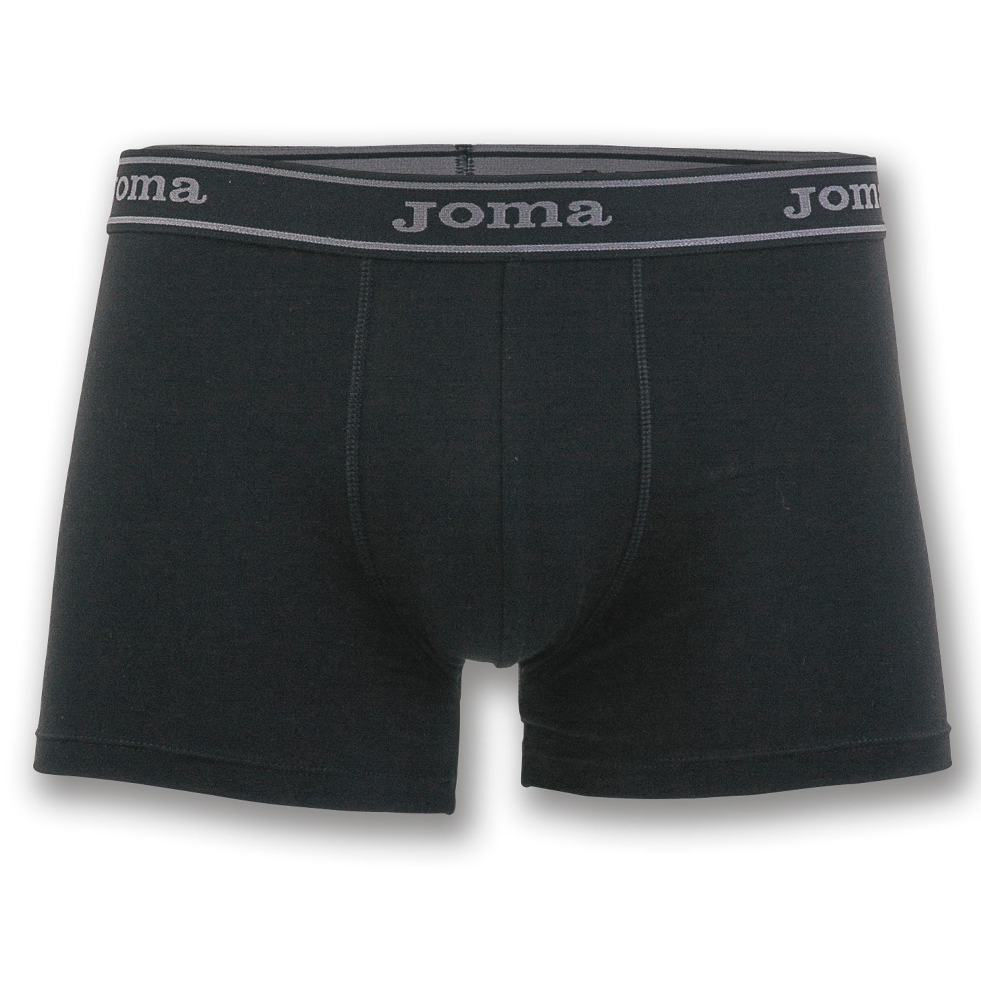 Joma Boxer Briefs Cotton Black -Pack 2-