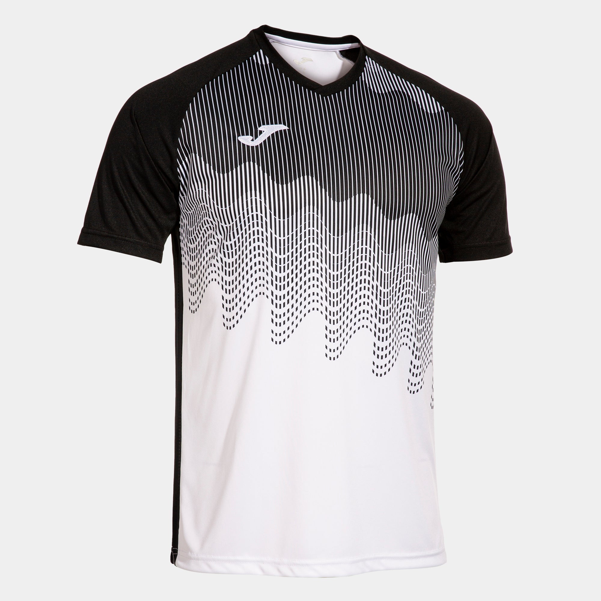 Joma Tiger Vi Short Sleeve T-Shirt White Black