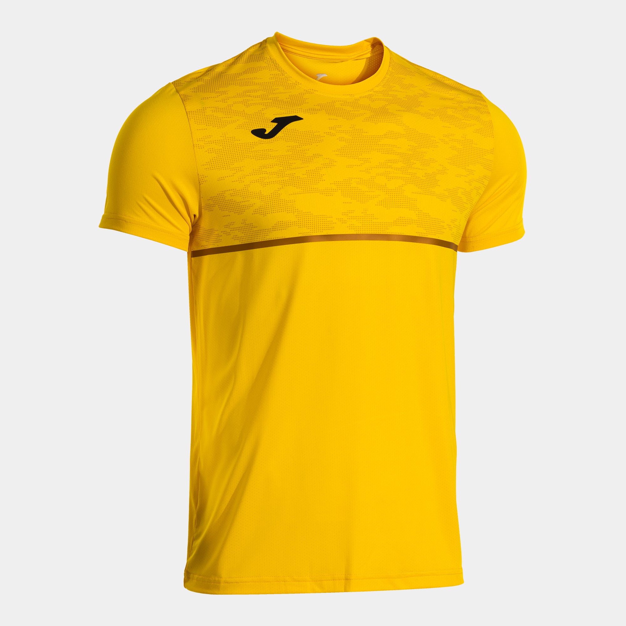 Joma Record Iii Short Sleeve T-Shirt Yellow