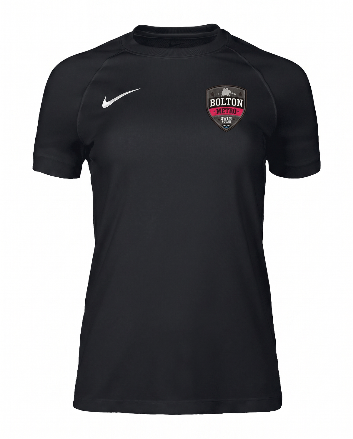 Bolton Metro Nike Dri-FIT Park VIII Short-Sleeve Shirt with club badge – Women's (Supporters)