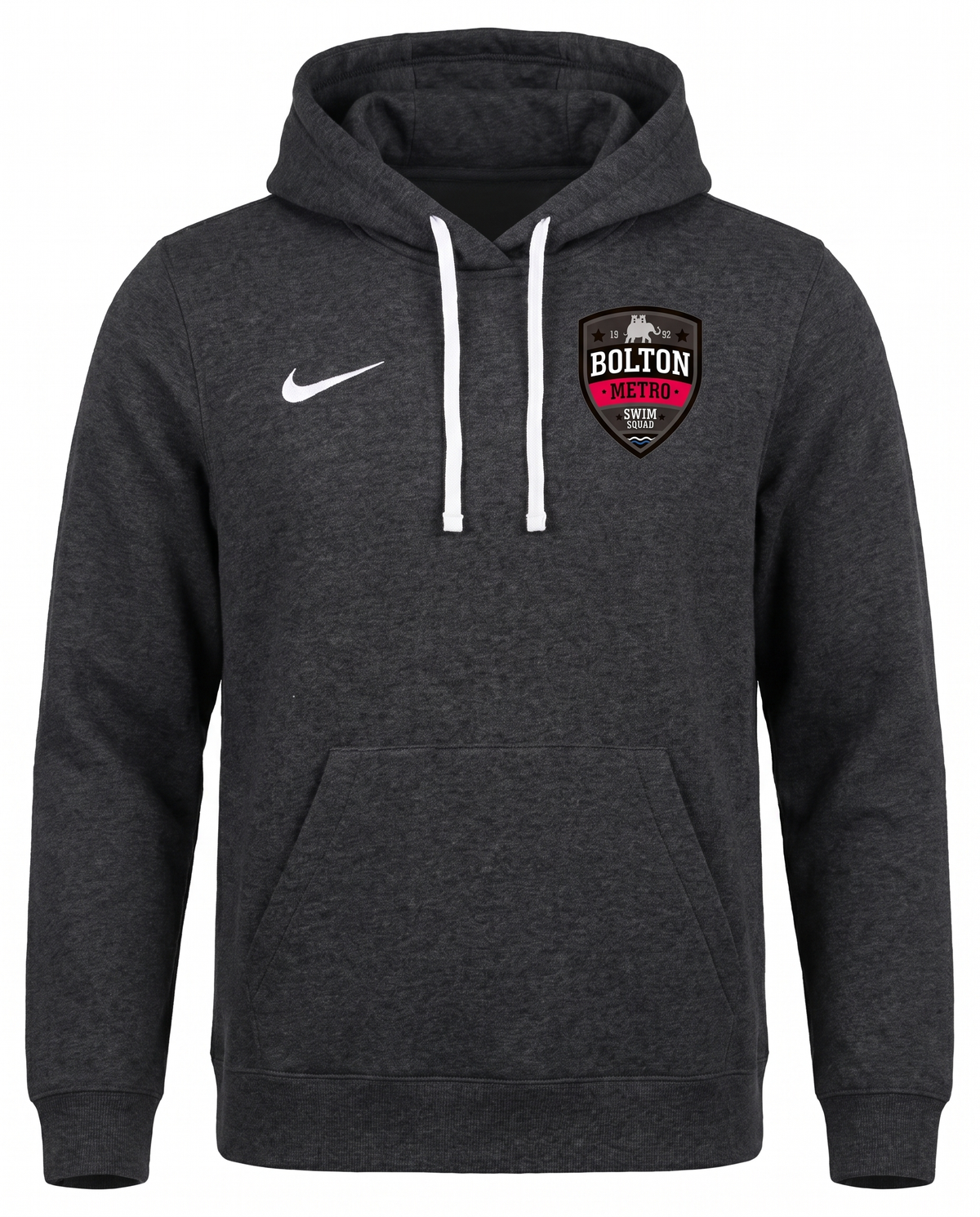 Bolton Metro Nike Park 26 Fleece Pullover Hoodie with club badge – Women's