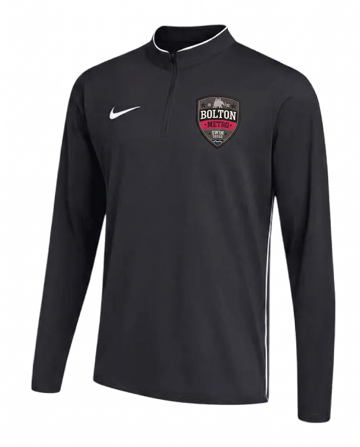 Bolton Metro Nike Dri-FIT Park 26 Drill Top with club badge – Junior