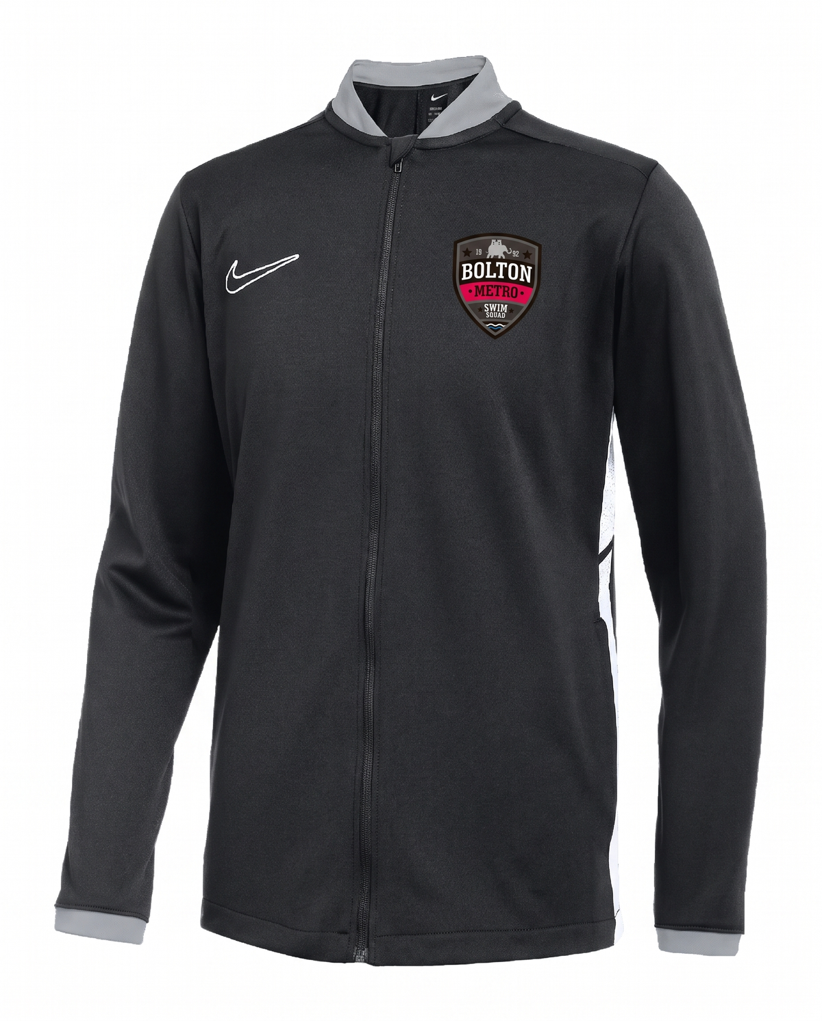 Bolton Metro Nike Dri-FIT Academy 25 Knit Track Jacket with club badge – Junior