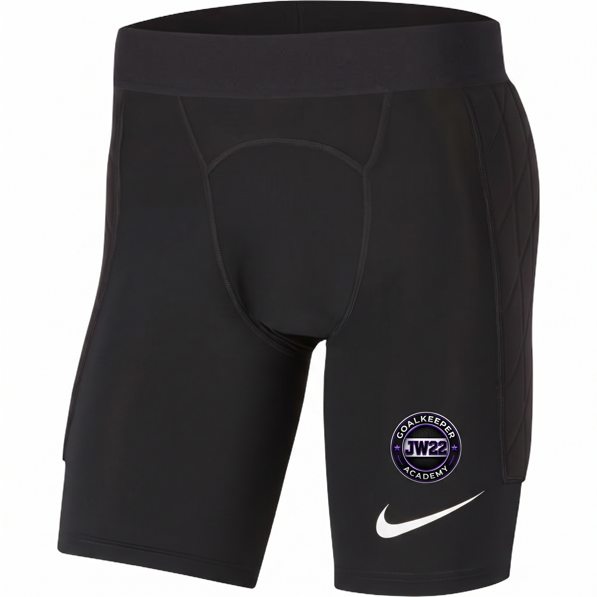 JW22 Goalkeeper Academy Nike Goalkeeper Padded Shorts in Black