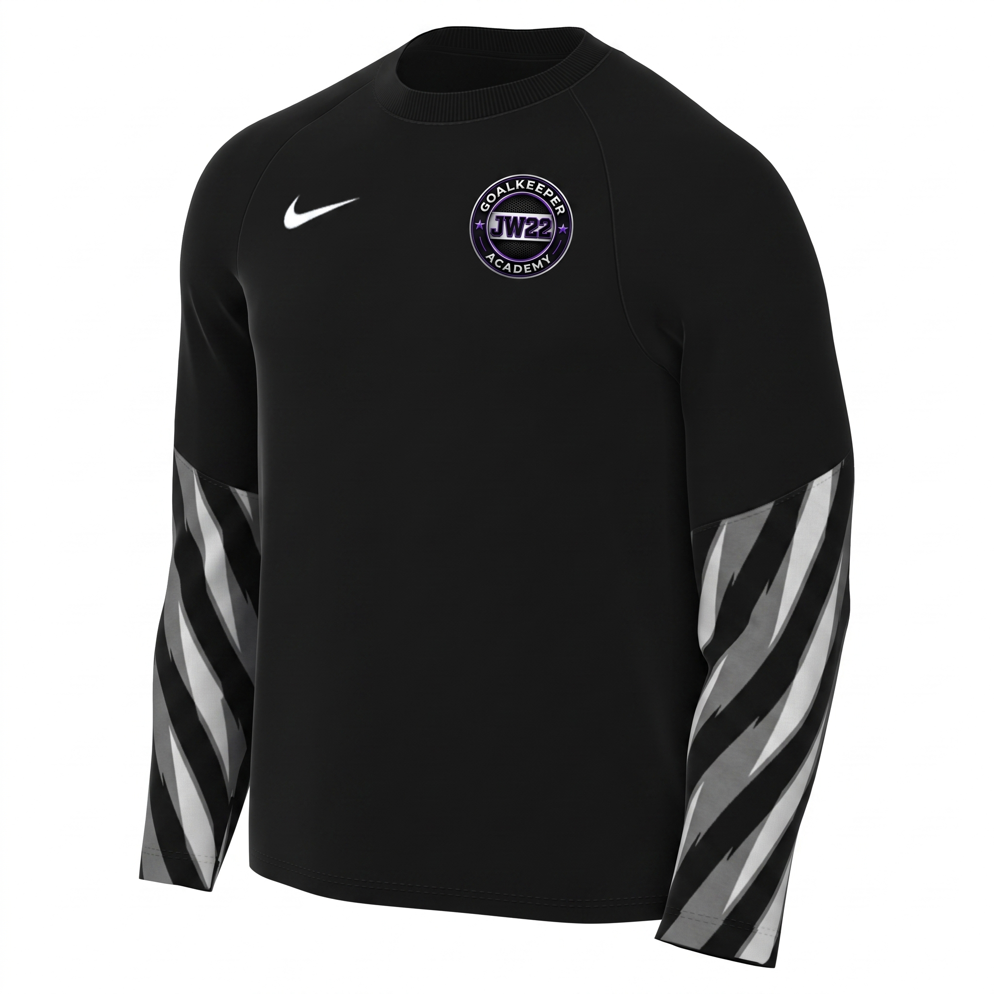 JW22 Goalkeeper Academy Nike Park V Goalkeeper Shirt in Black