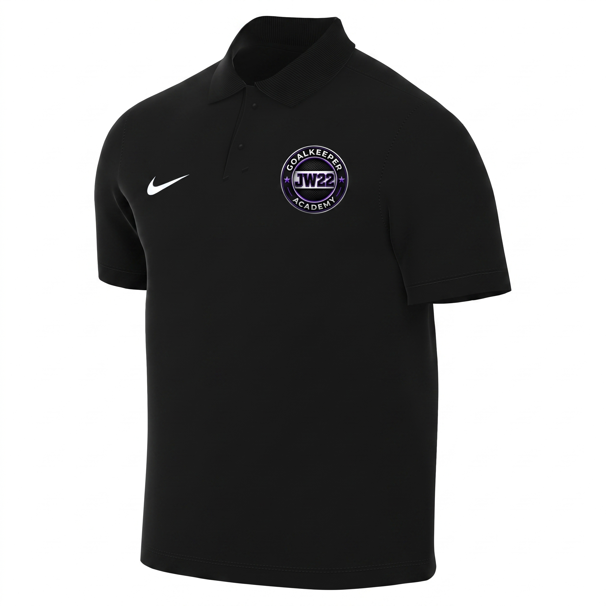 JW22 Goalkeeper Academy Nike Park 26 Polo in Black