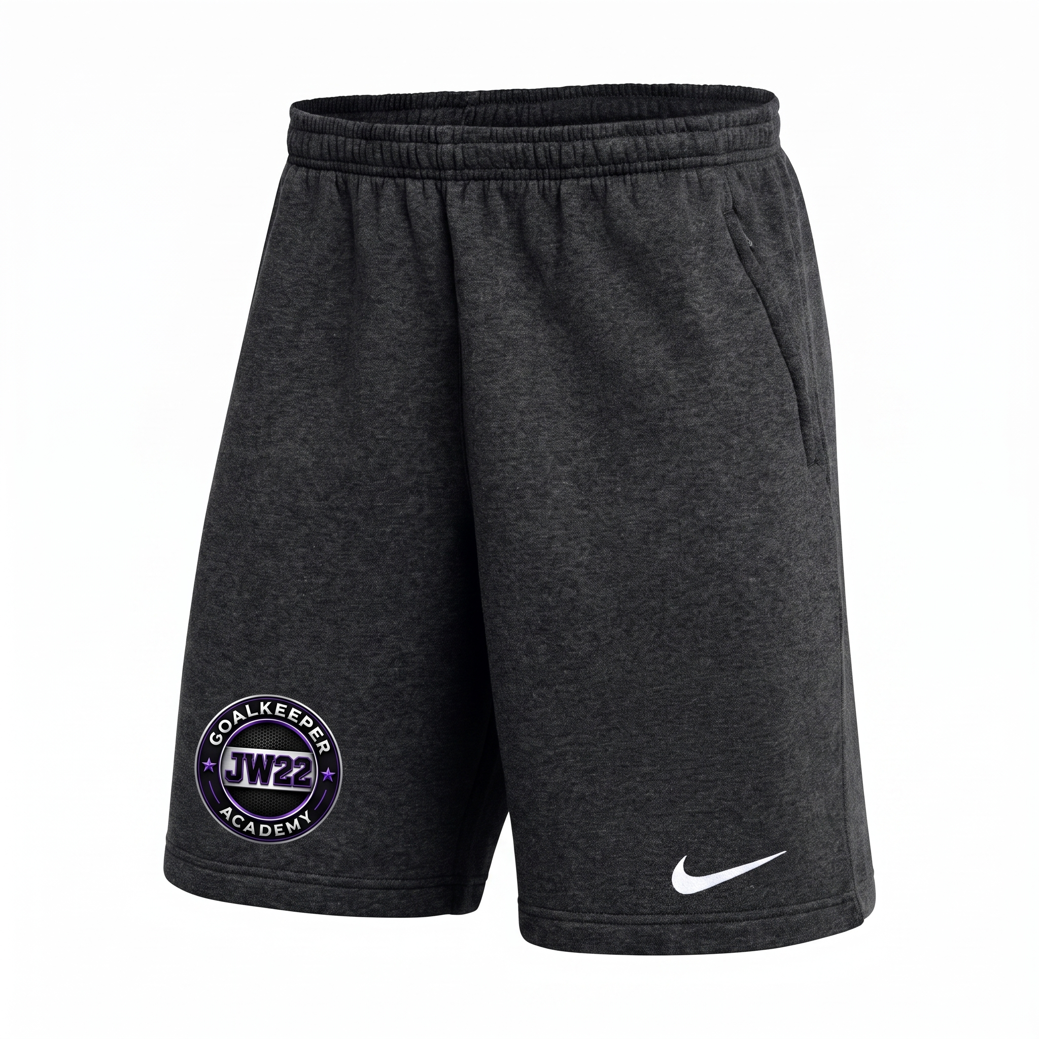 JW22 Goalkeeper Academy Nike Park 26 Fleece Short in Black
