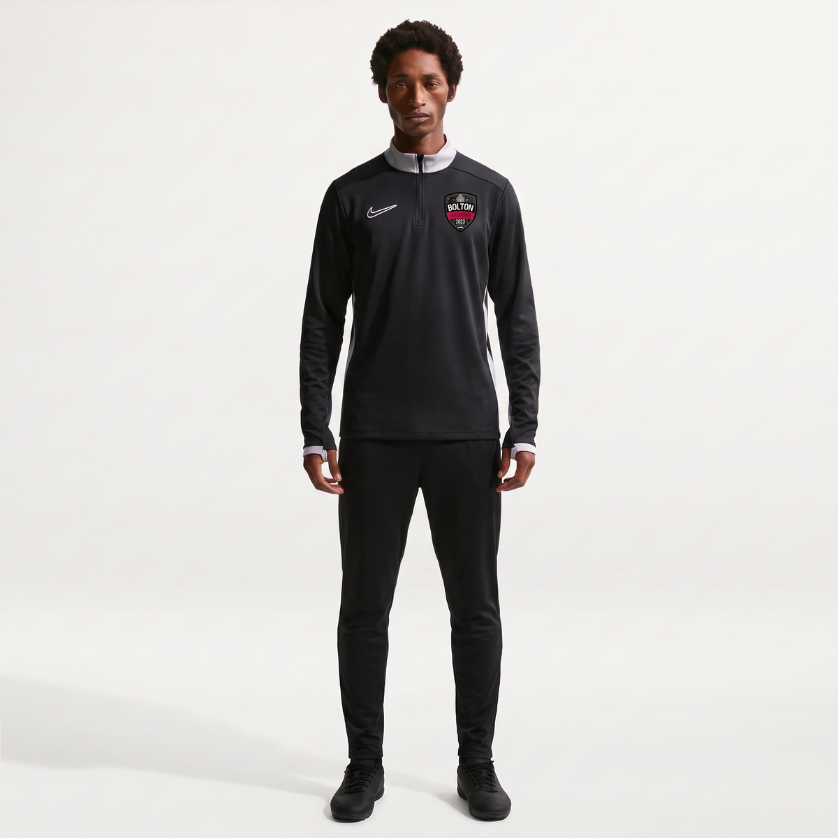 Bolton Metro Nike Dri-FIT Academy 25 Drill Top with club badge – Men's