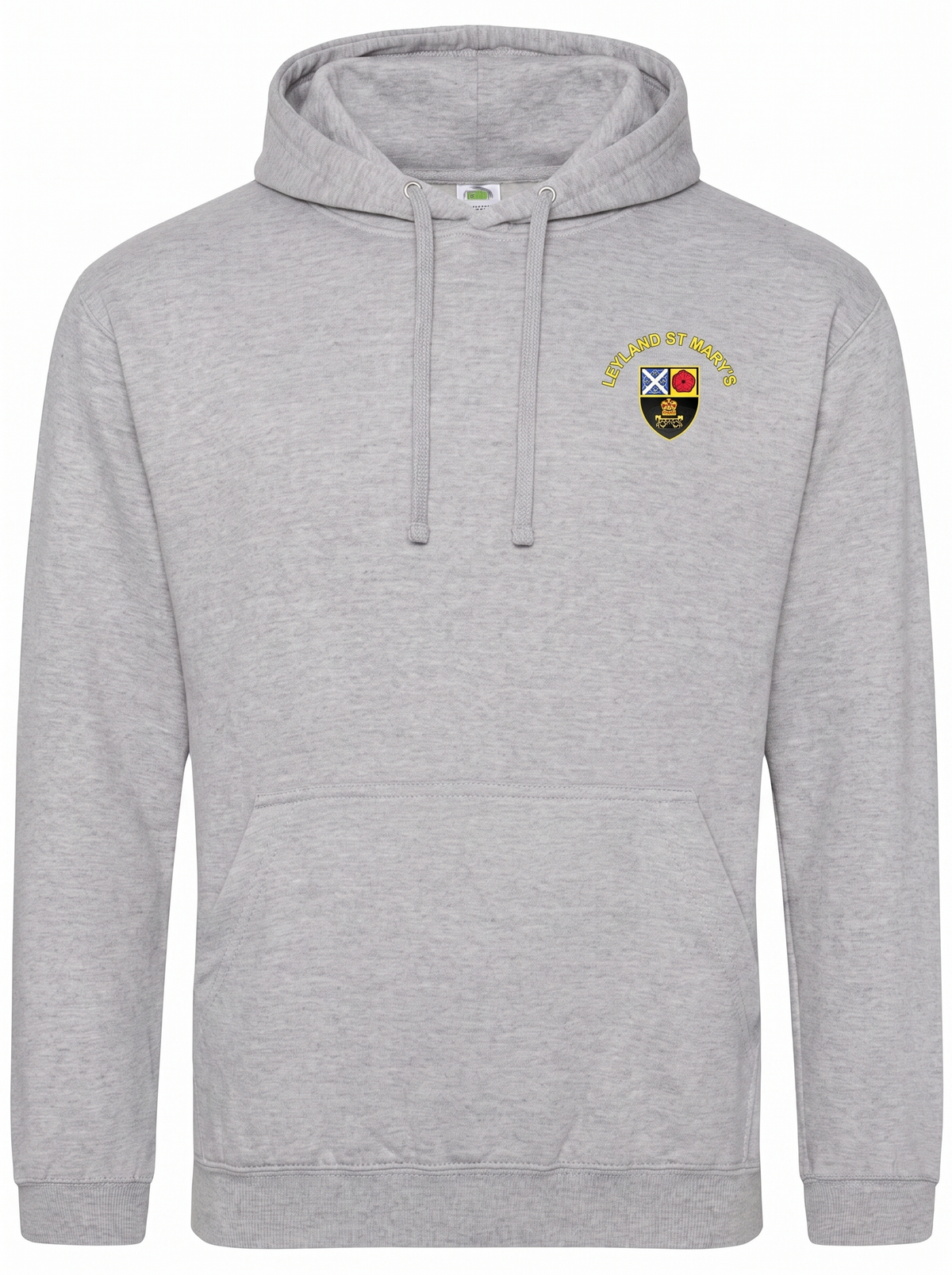 St Mary's Leyland Leavers hoodie Heather Grey