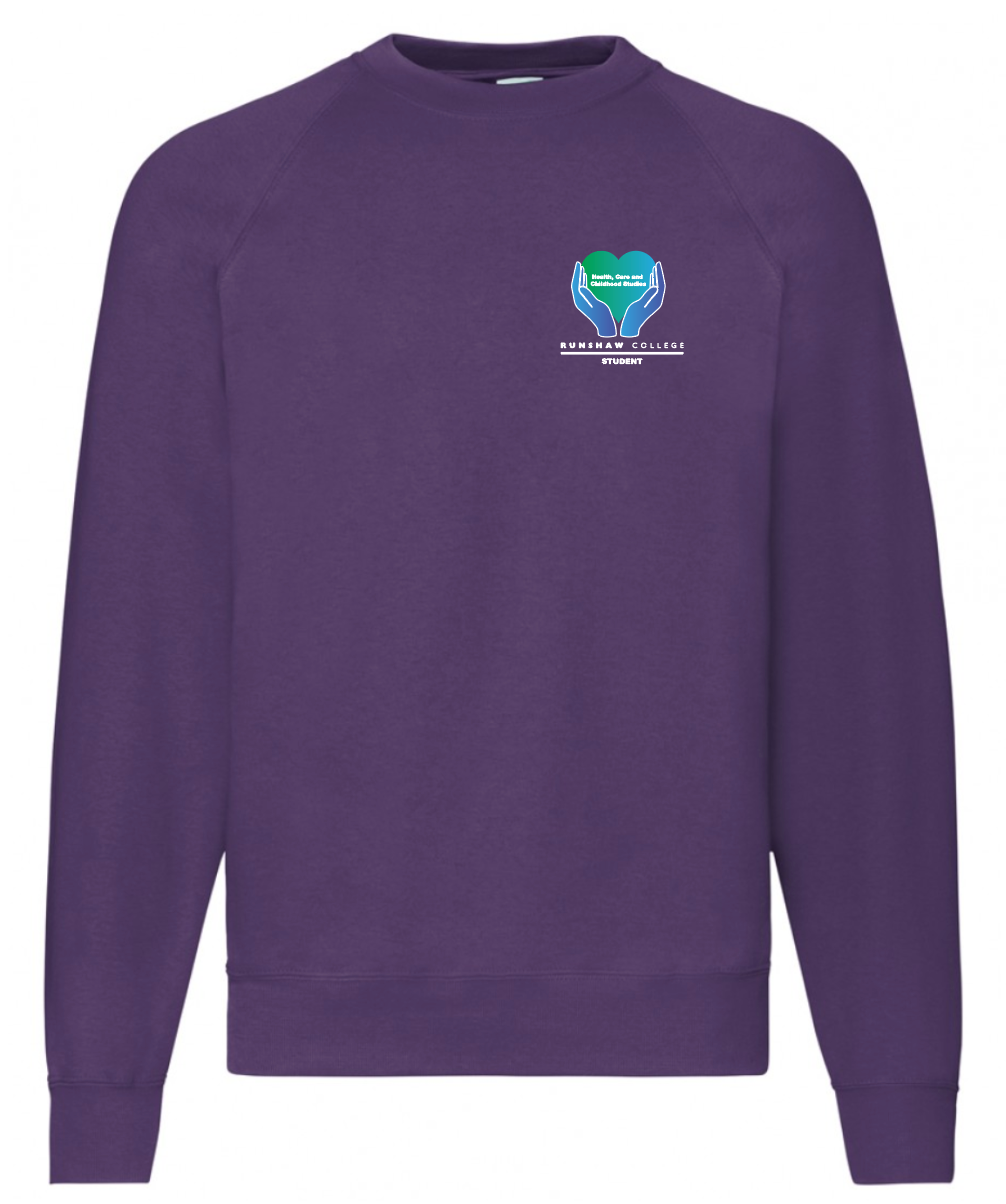Runshaw College Health, Care and Childhood Studies Sweatshirt