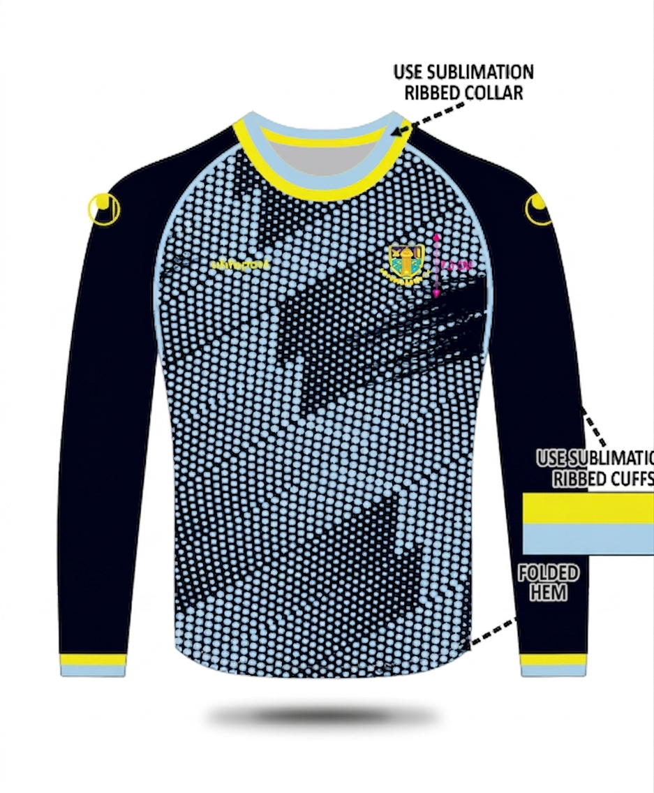 Upper Haugh CC Juniors T20 L/S Shirt - No Logo