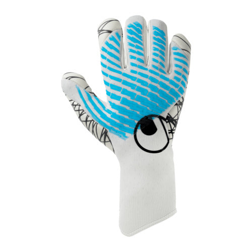 uhlsport FM Cybertec Ultragrip HN Goalkeeper Gloves – White