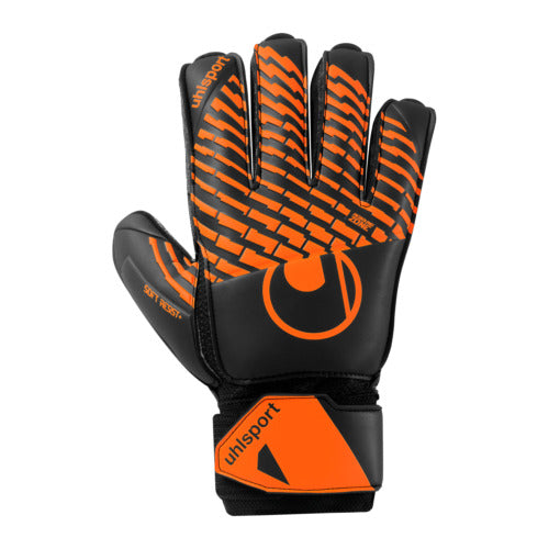 uhlsport FM Soft Resist+ Flex Frame Goalkeeper Gloves – Black