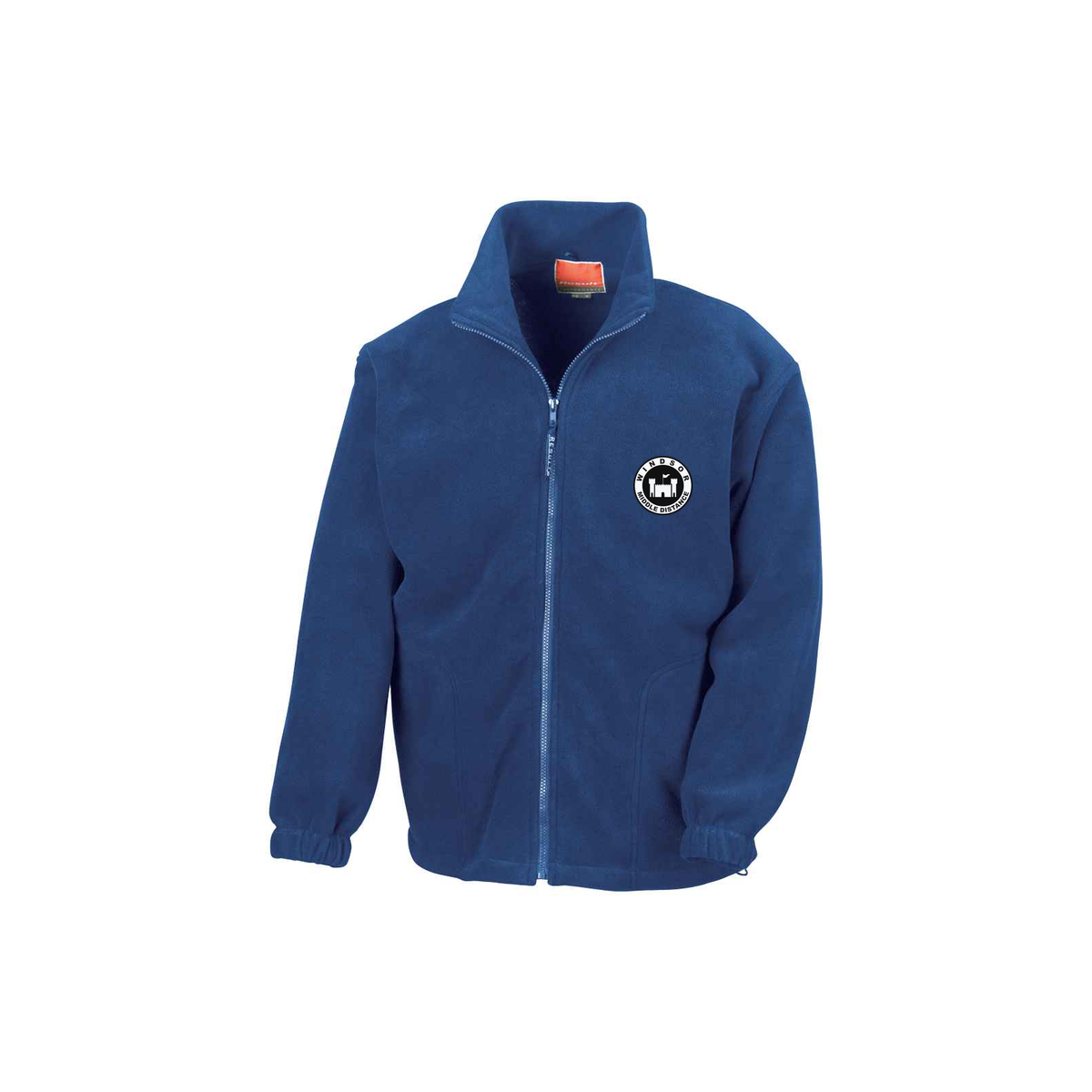 Windsor Middle Distance Result Fleece Jacket in Royal Blue