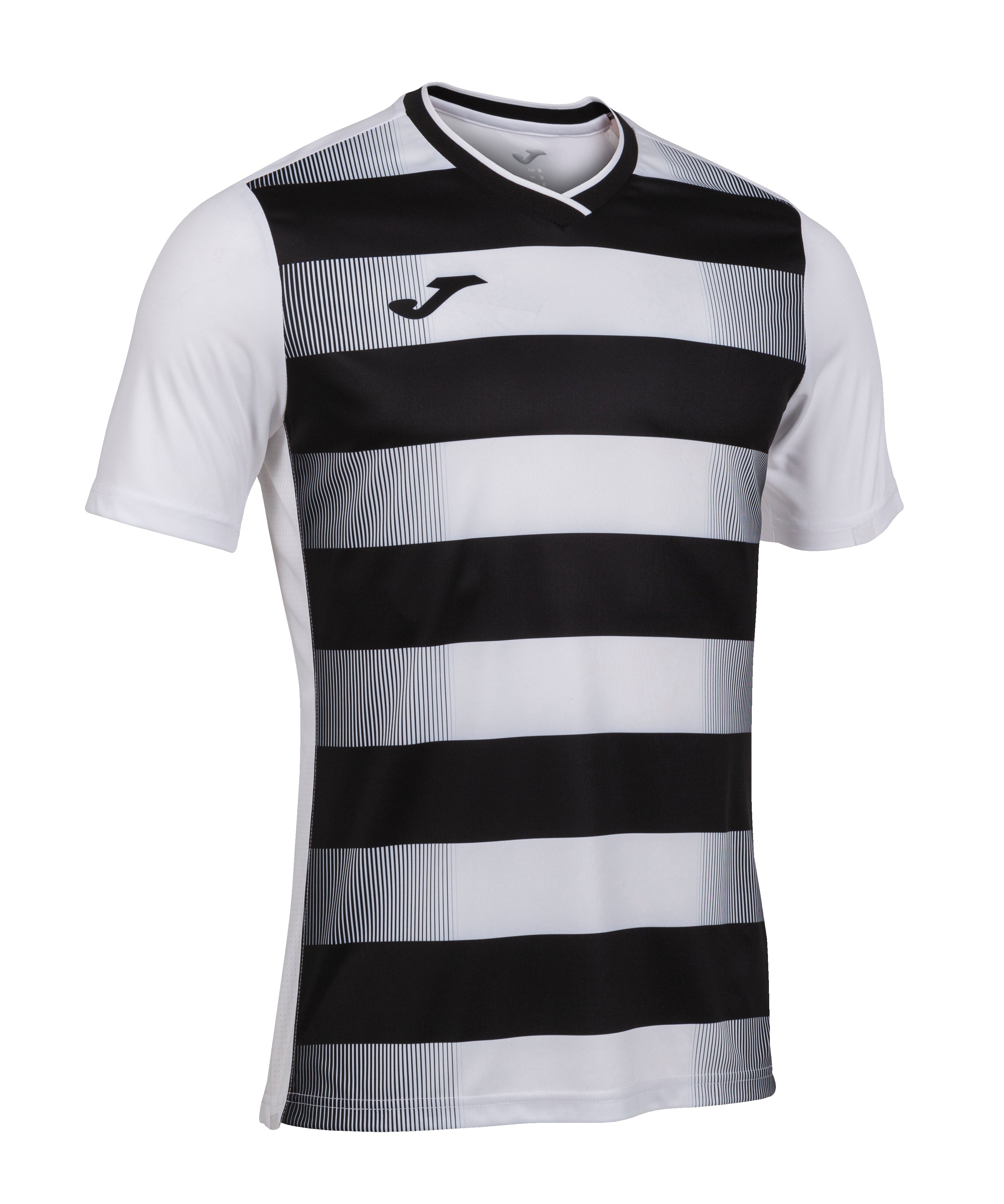 Joma Europa V Hooped Short Sleeve Jersey