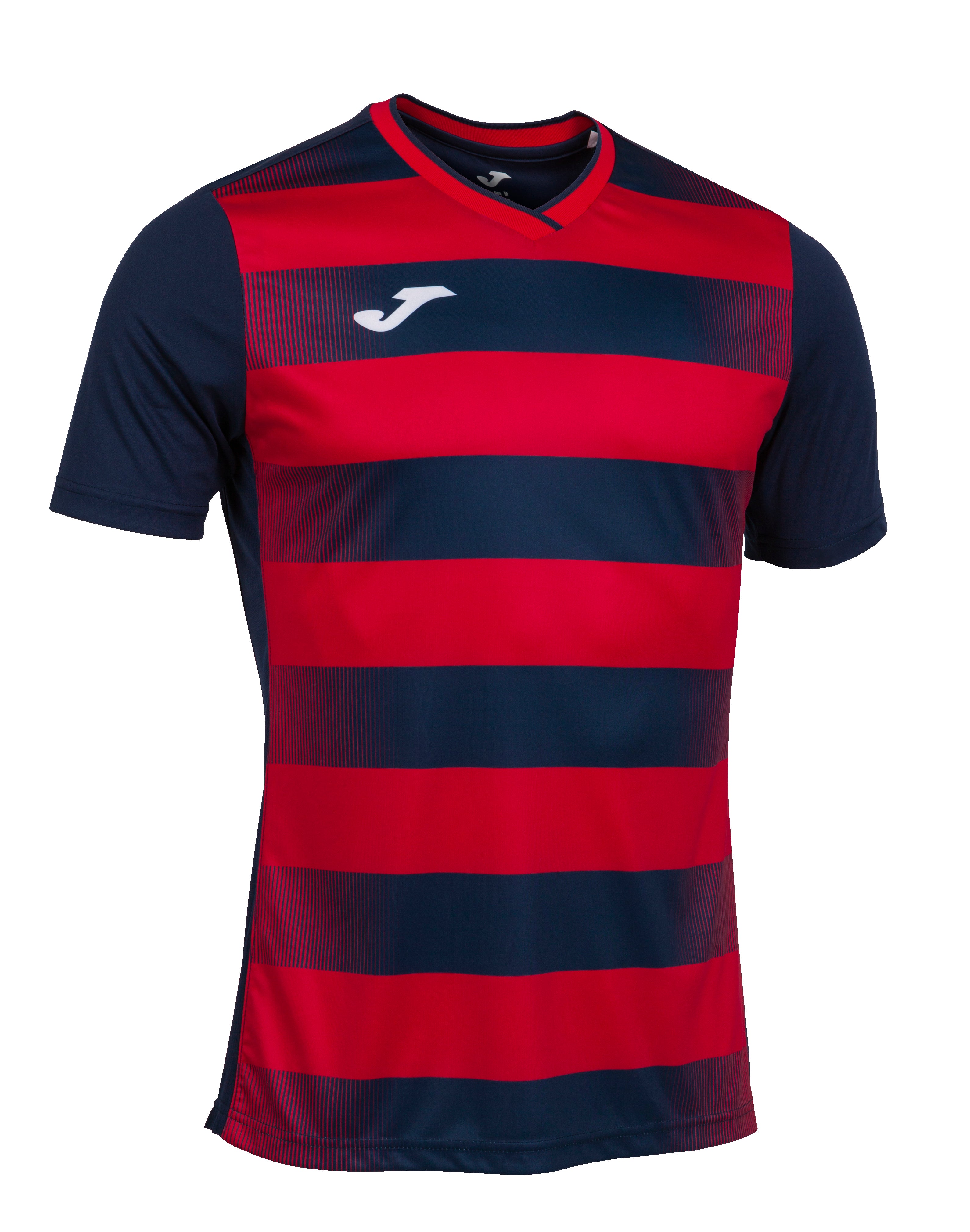 Joma Europa V Hooped Short Sleeve Jersey