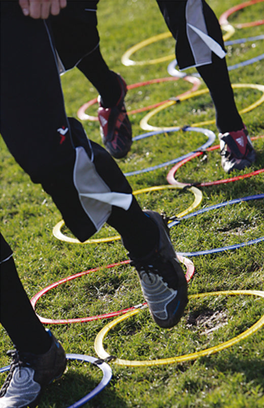 Precision Training Speed Agility Hoop Ladder Set