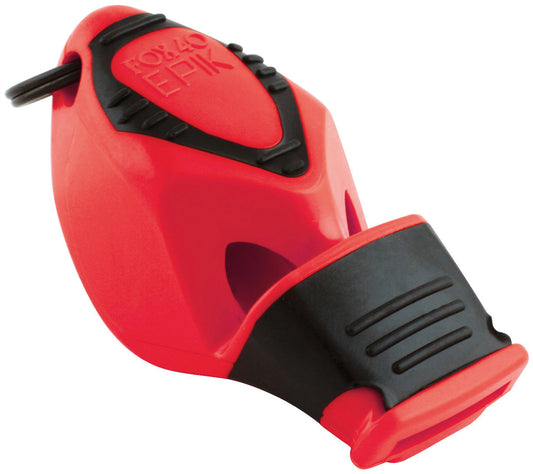 Fox 40 Epik CMG Safety Whistle and Strap -Red